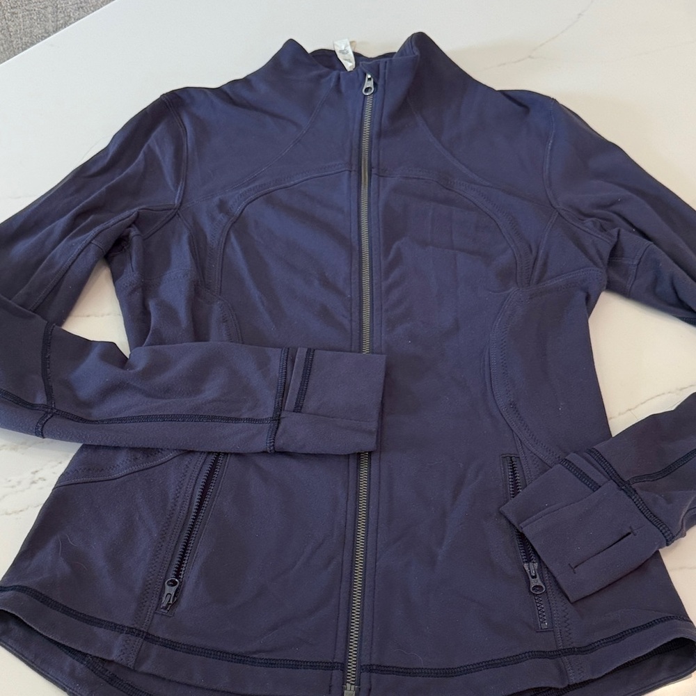 lululemon athletica Navy Full-Zip Utility Jacket